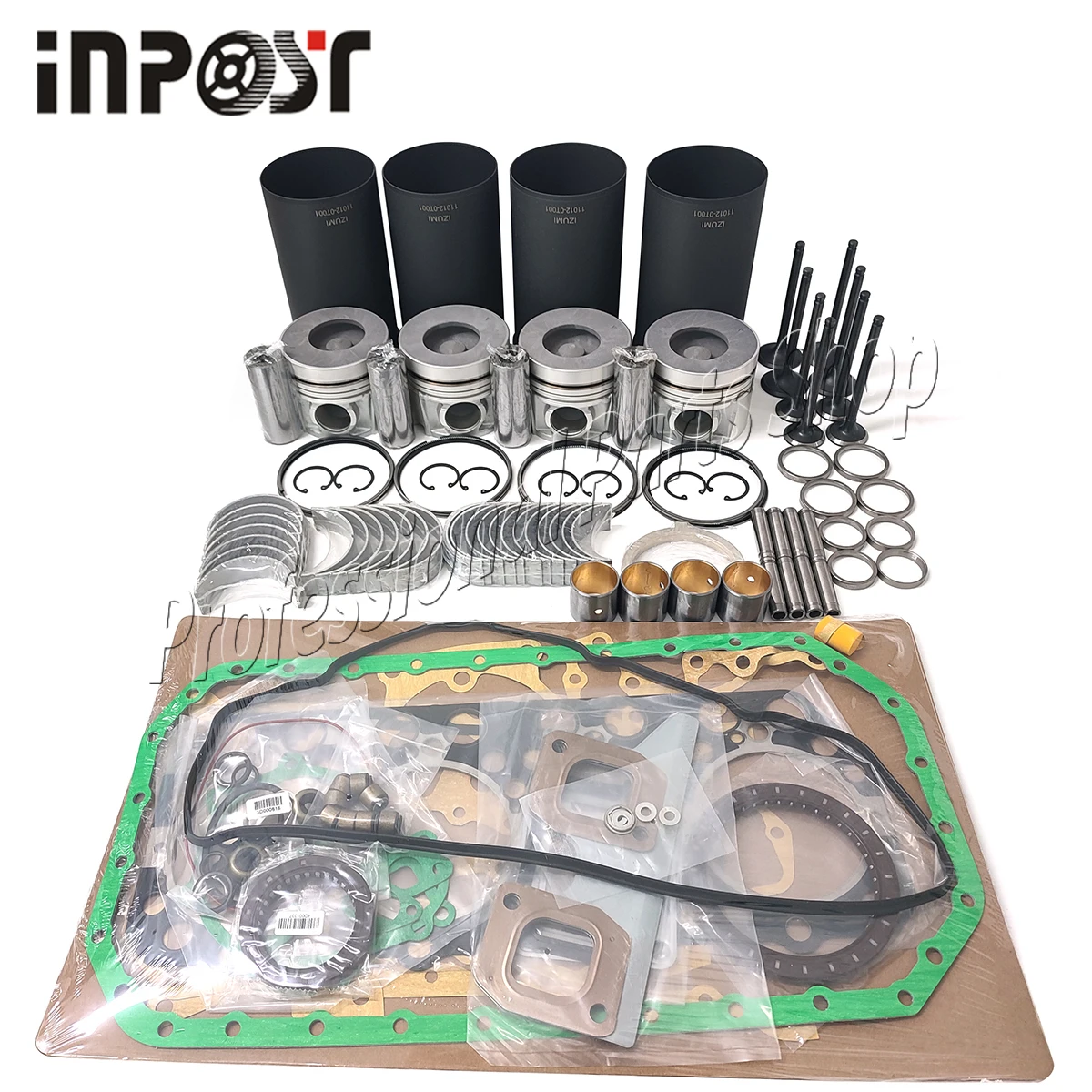 

FD42 Overhaul Rebuild Kit For Nissan Diesel Engine With Piston Rings Engine Valve Bearings Gasket Set