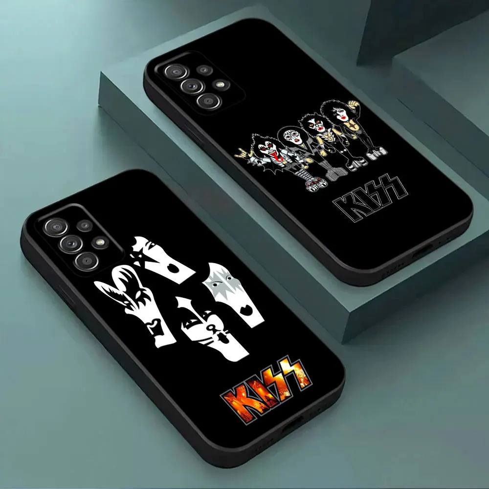 Kiss Classics Rock Band Soft Back Phone Case