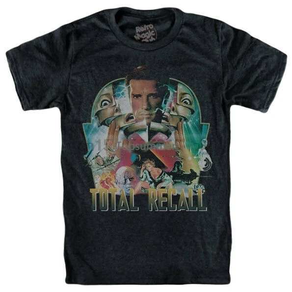 

Total Recall T Shirt Arnold Schwarzenegger Sharon Stone Paul Verhoeven 1990