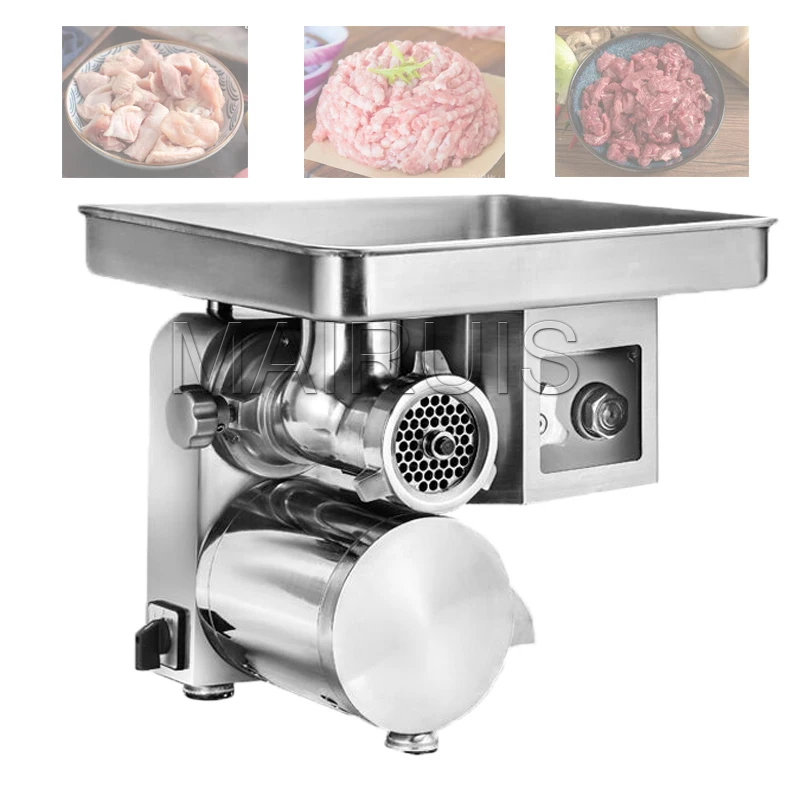 

Meat Grinder Double Mouth And Side Knife Non-Stick Meat Vegetables Minced Meat Grinder