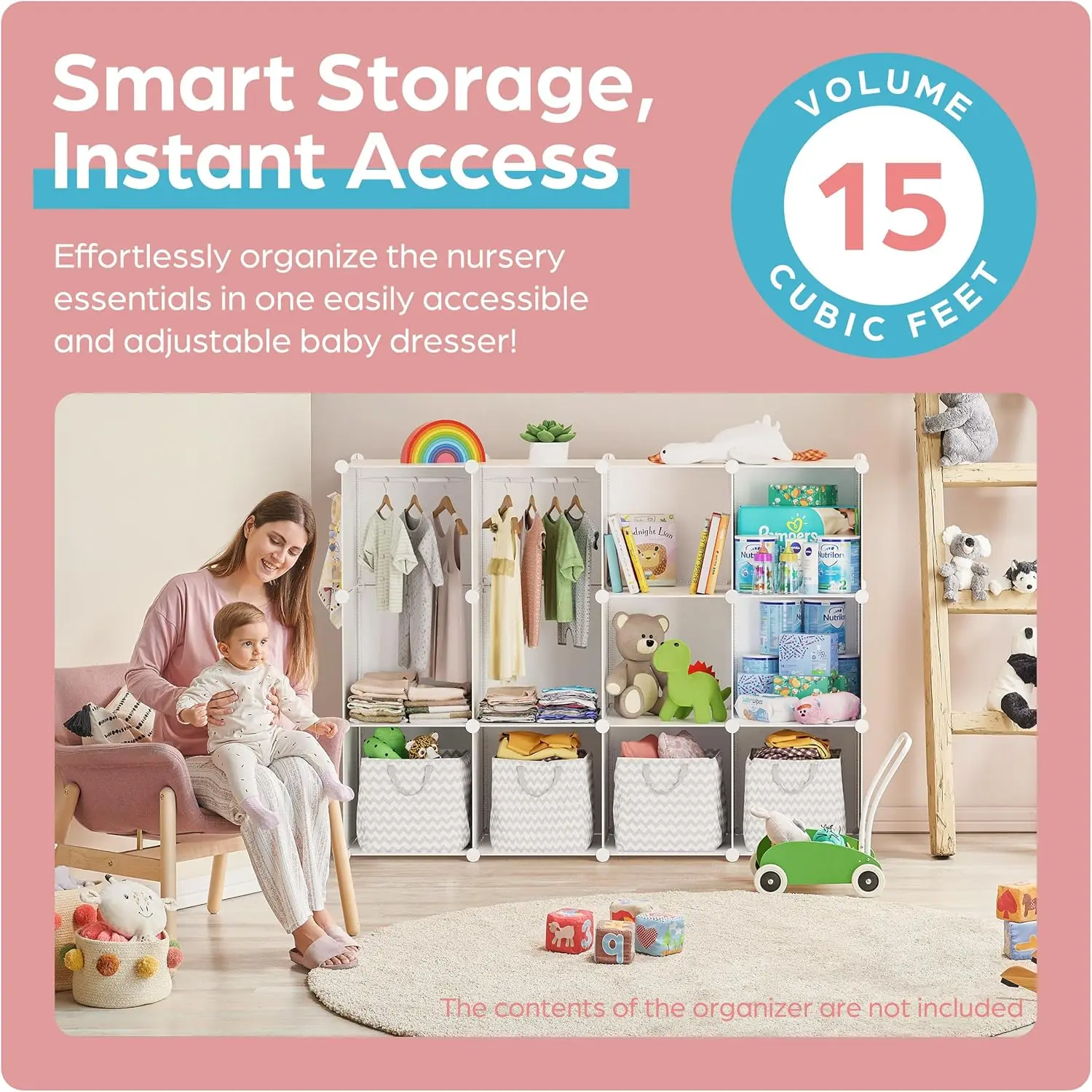 Durable Wardrobe for Closet  home organization and storage store bag closet organizador de ropa 2