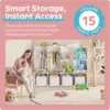 Durable Wardrobe for Closet  home organization and storage store bag closet organizador de ropa 2
