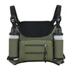 Running Chest Pack For Men Multi Pocket Storage Pouch Vest Bag Chest Pack Outdoor Workout Vest With Water Bottle Pouch For Sport 5