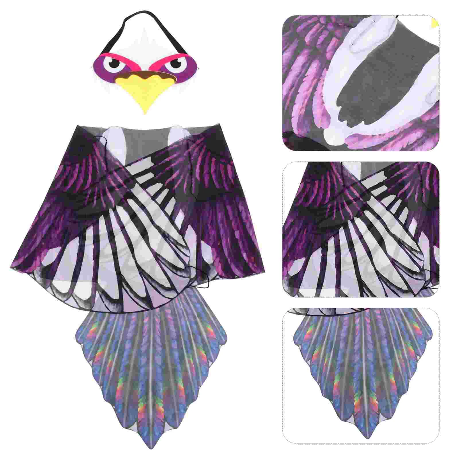 

Eagle Wings Wing-shaped Ornament Costume Kids for Performance Creative Adornment Cosplay Girls Clothes