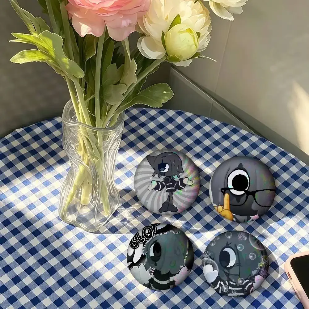 Dandy’s World Blot Cartoon Brooch - Handmade Anime Lapel Pin Badge for Backpack and Clothes Gifts