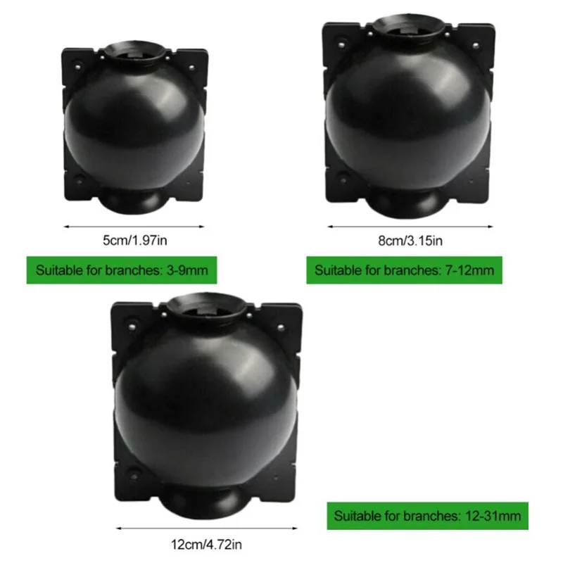 10Pcs Plant Rooting Ball Propagation Rooting Box Reusable Plant Root Growing Box Cuttings Grafting Propagation Pots