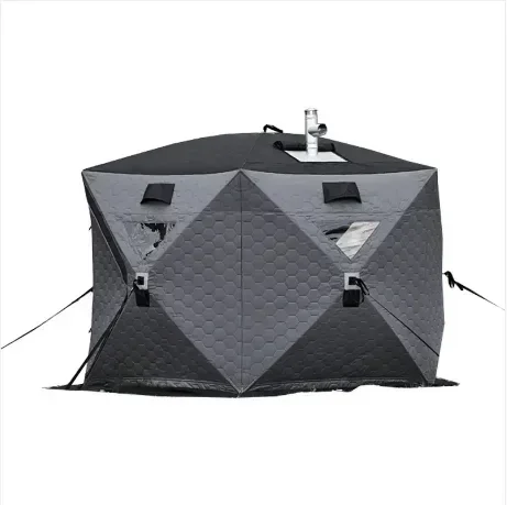 VEVOR Tenda da Pesca sul Ghiaccio 1,8 x 1,8 x 2 m Rifugio Portatile per
