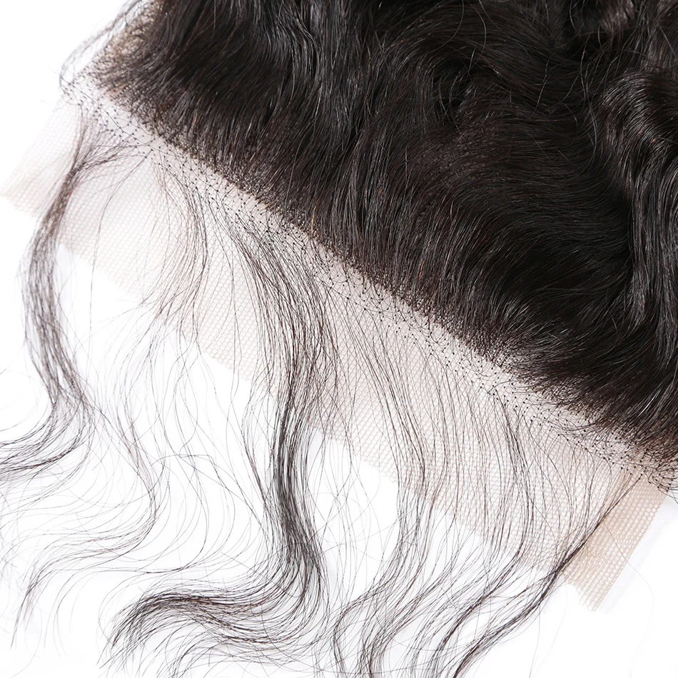 Deep Wave Human Hair Closure 4X4 Lace Closure 100% Human Hair Brazilian Deep Curly Lace 13x4 Front Frontal