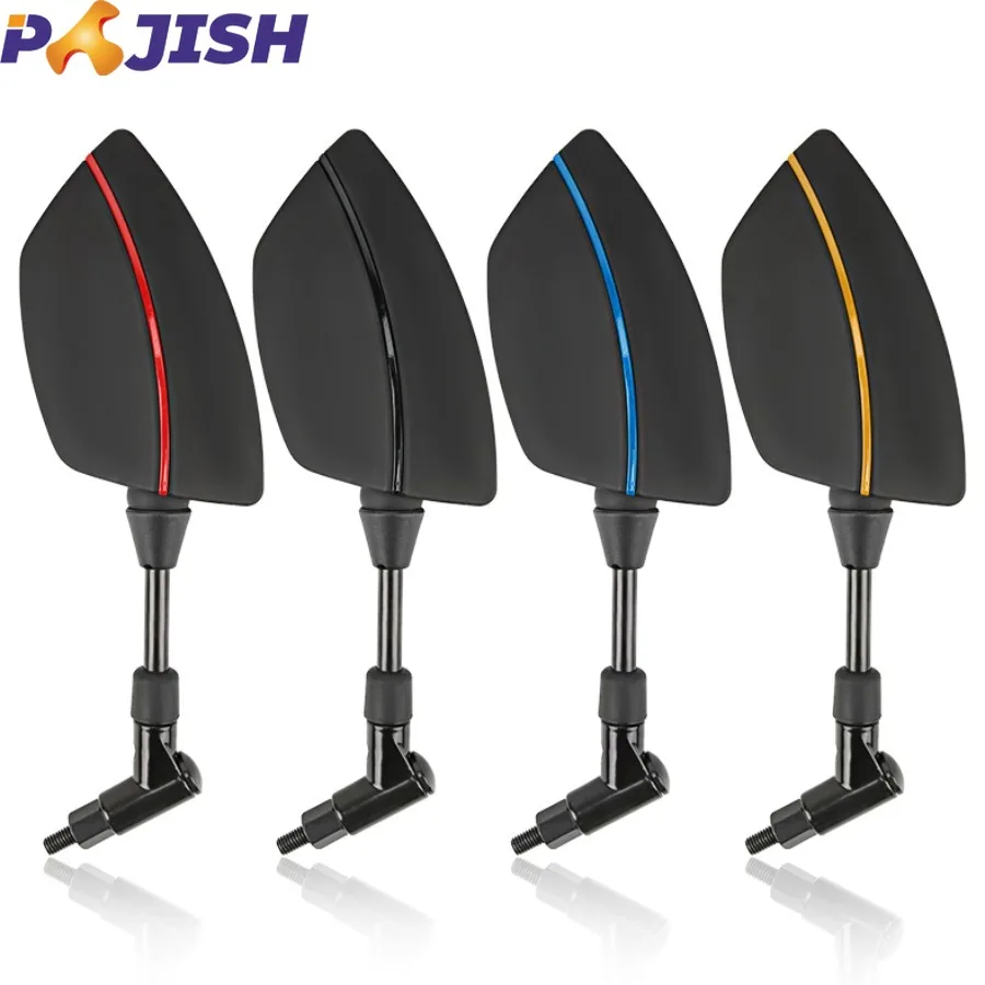 

Motorbike Universal Modification Accessories Elscooter Motorcycle Rear View Side Mirrors for Yamaha Wide Field-of-view Glass