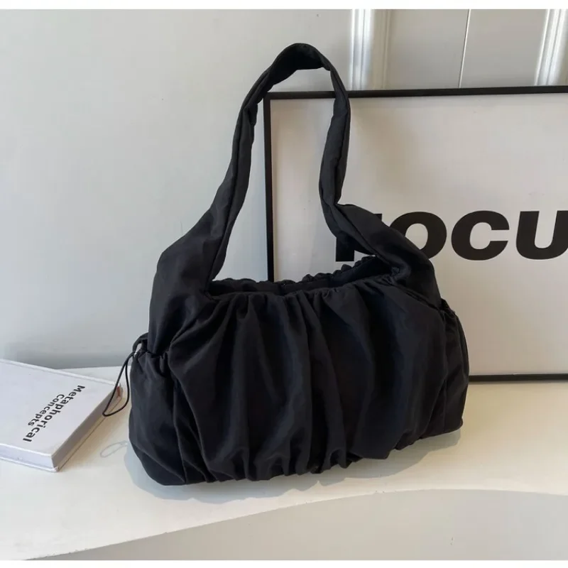 Nylon Large-Capacity Summer Tote Bag – Stylish One-Shoulder Handbag