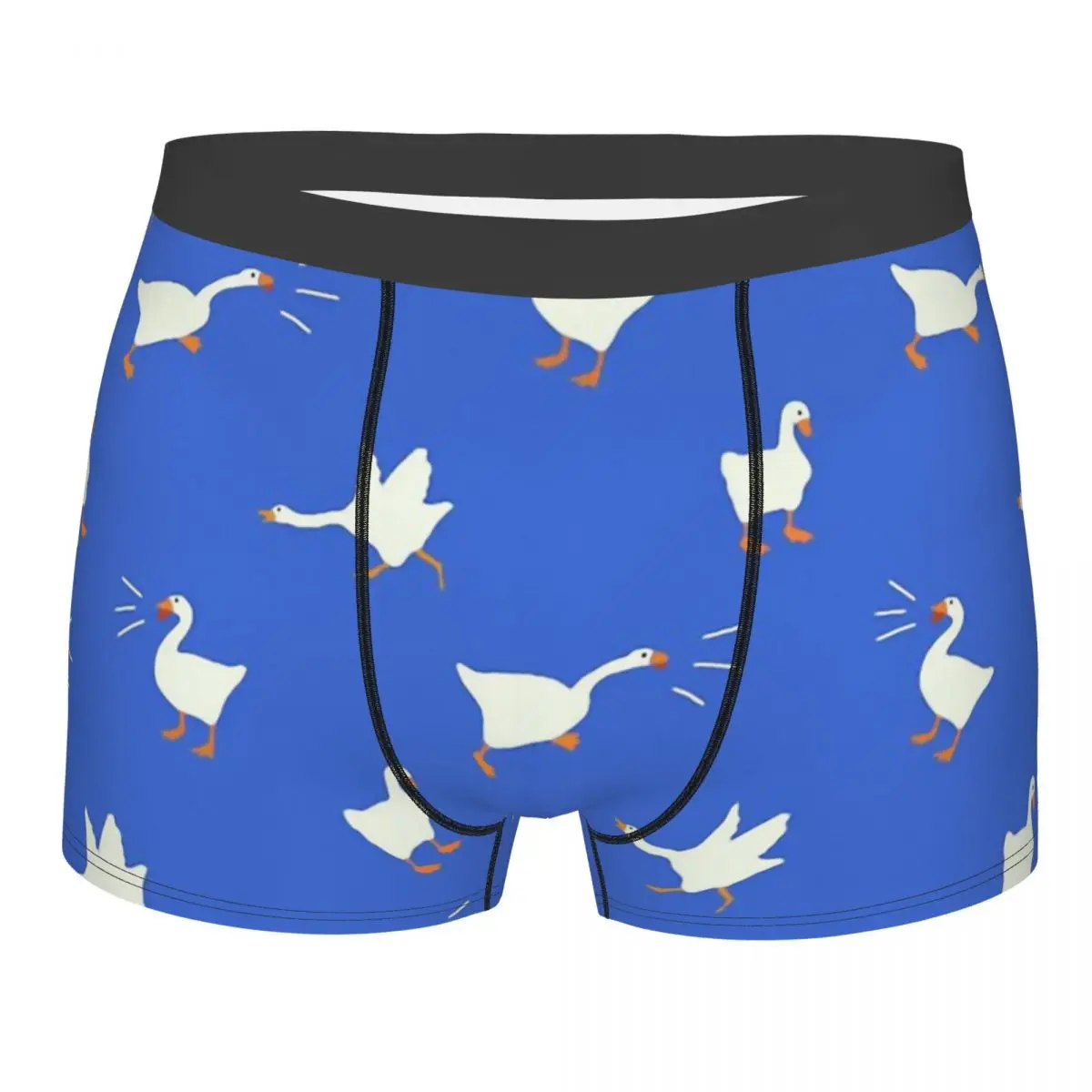 Untitled Goose Honk Bell Game Meme Blue Underpants Cotton