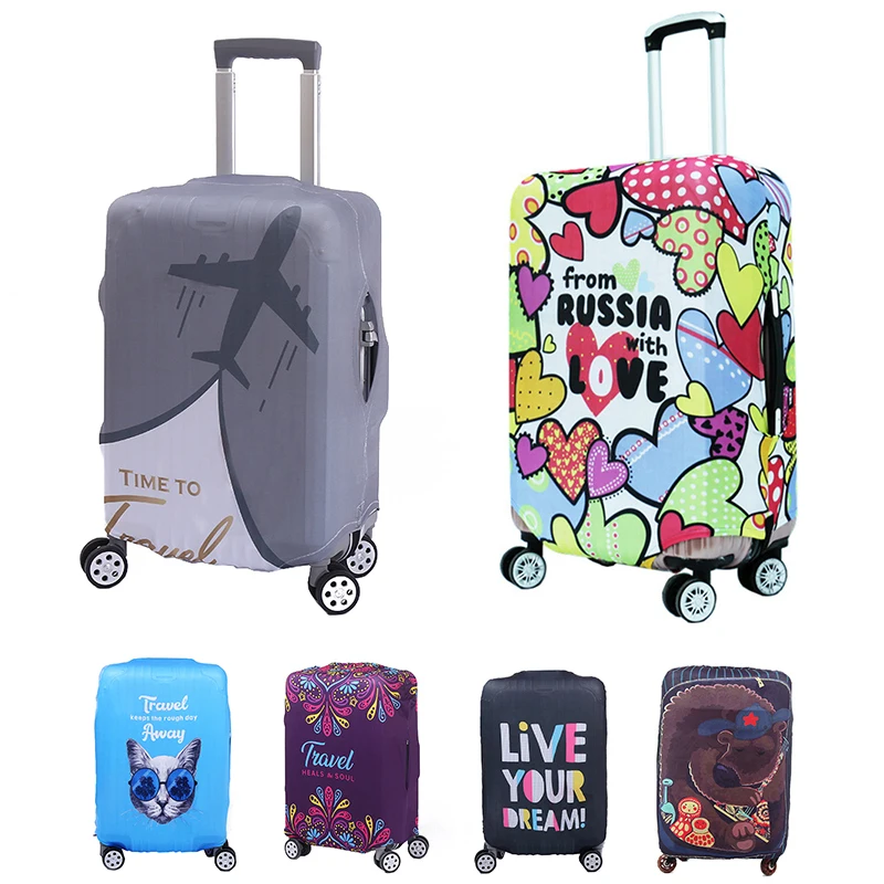 1PcLuggageCoverStretchBoxSetSuitcaseTrolleyCaseProtectorCoverDustCoverLuggage