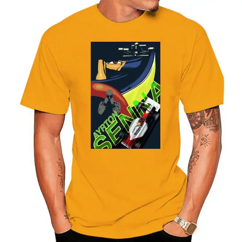T-Shirt Da Uomo Ayrton Senna