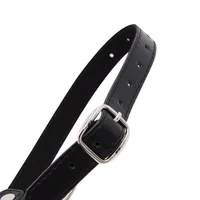 Oraler Fixierungsring, verstellbar, PU-Leder, Flirten, Sexspielzeug, O-Ring, offener Mund, Knebel, Sexspielzeug, Paare, Rollenspiel, BDSM, Bondage, sexuell 5
