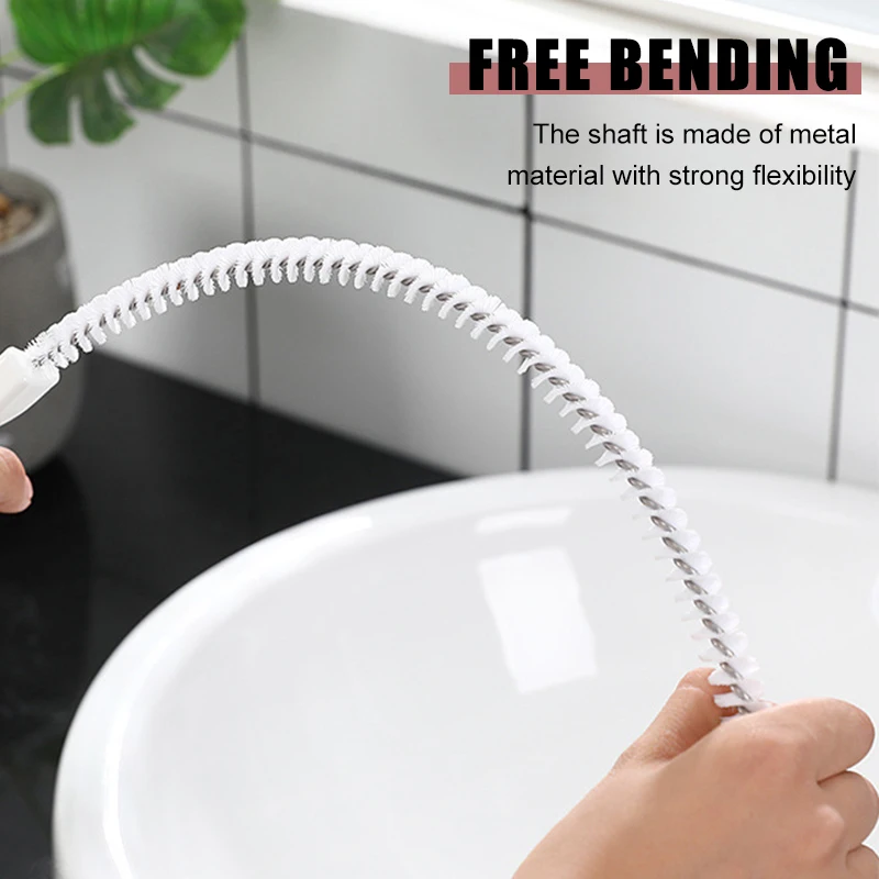 Xiaomi Youpin Pipe Dredging Brush Bathroom Hair Sewer Cleaning Brush Drain Cleaner Hole Remover Sewer Pipeline Cleaning Tools 4
