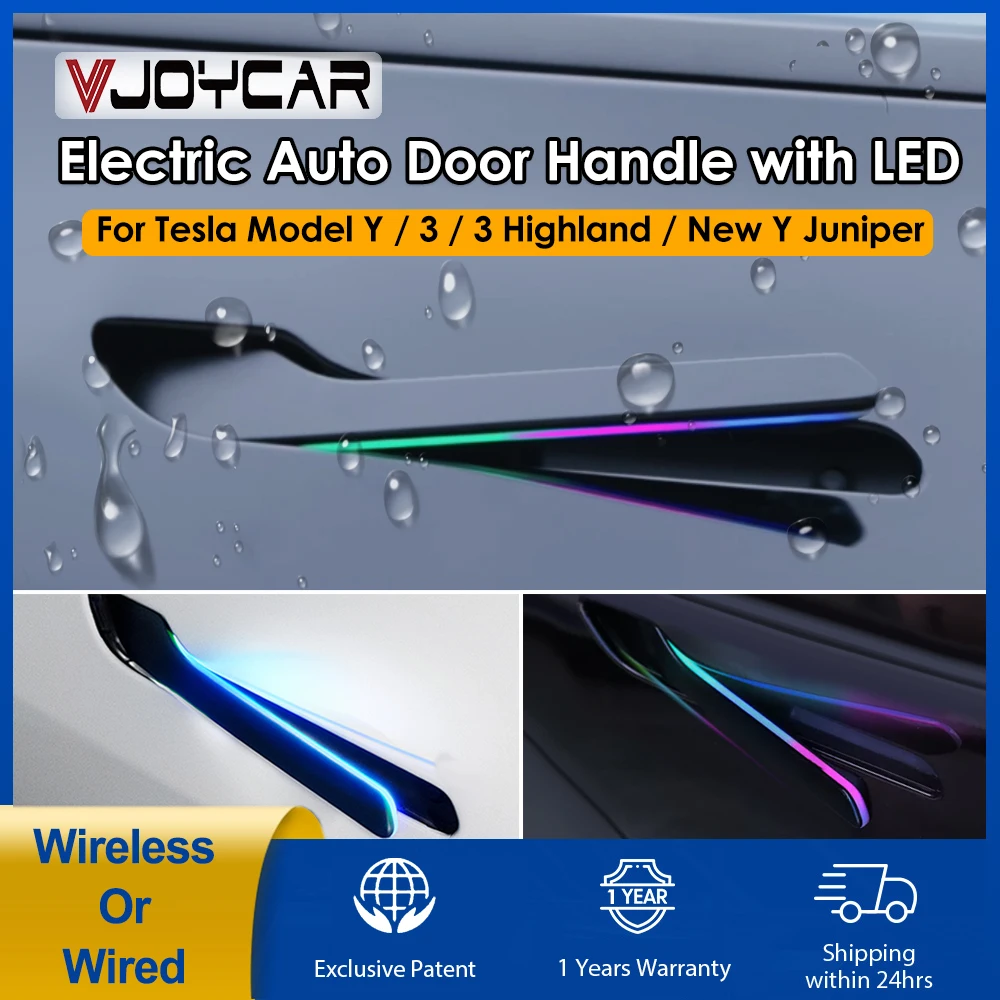 2025 第7世代ワイヤレス自動ドアハンドル、Tesla Model Y 3 Y Juniper