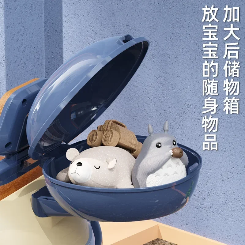 Children's Electric Motorcycle Tricycle Battery Car Charging Remote Control Toy Car Boys and Girls