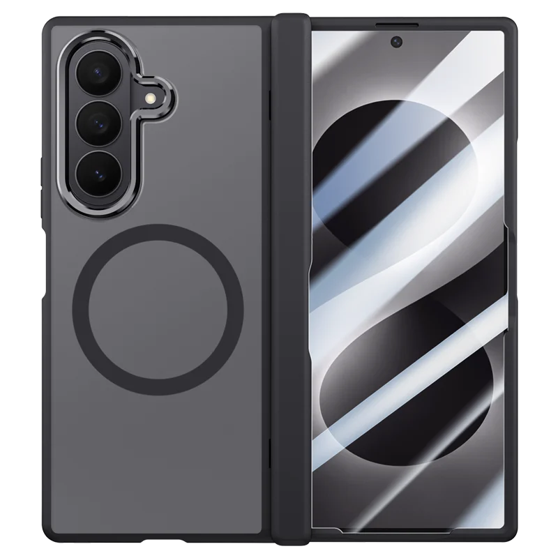 Matte Finish Phone Case with HD Screen Protector and TPU Soft Edge Protection