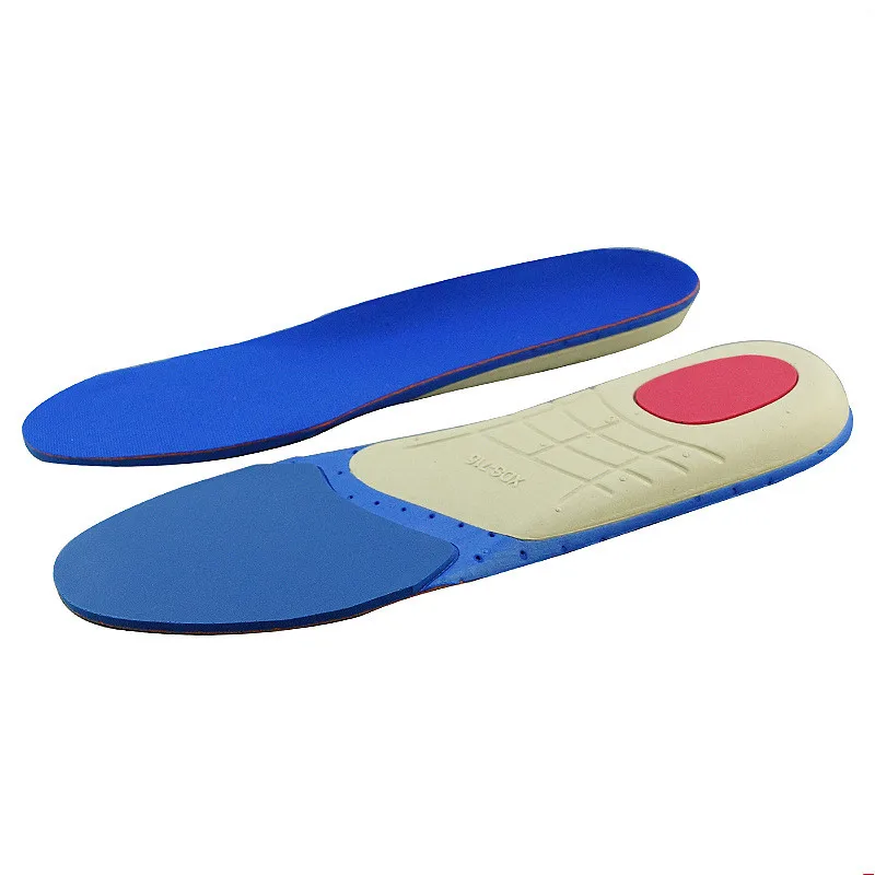 Orthopedic Flat Foot  Deodorant Shock Absorption Insoles For Feet Ease Pressure Of Air Movement Breathable Damping Cushion