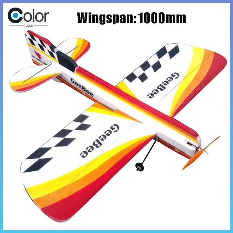 Avion RC Gibby 3D 1000mm EPP KIT - Modèle à aile fixe pour adultes