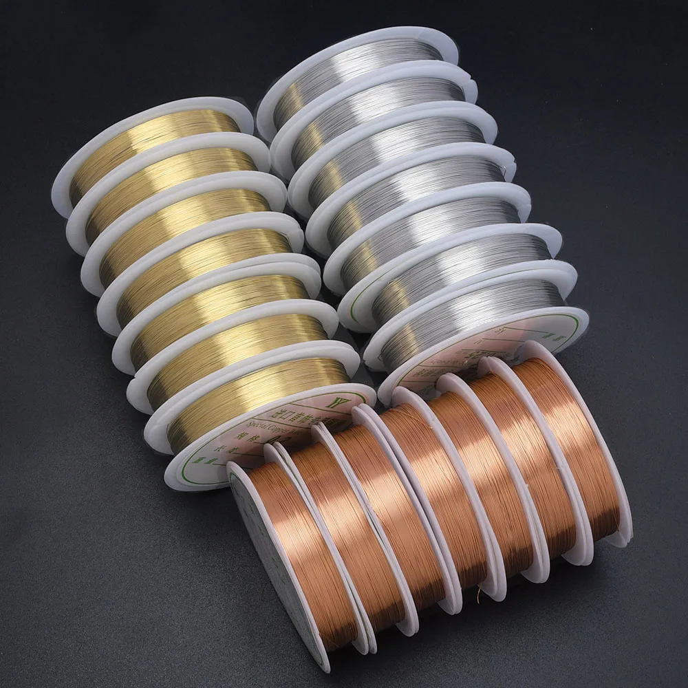 Versatile Tarnish-Resistant Copper Jewelry and Craft Wire (0.2-1mm)