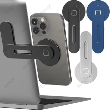 Magnetic Laptop Phone Holder 1