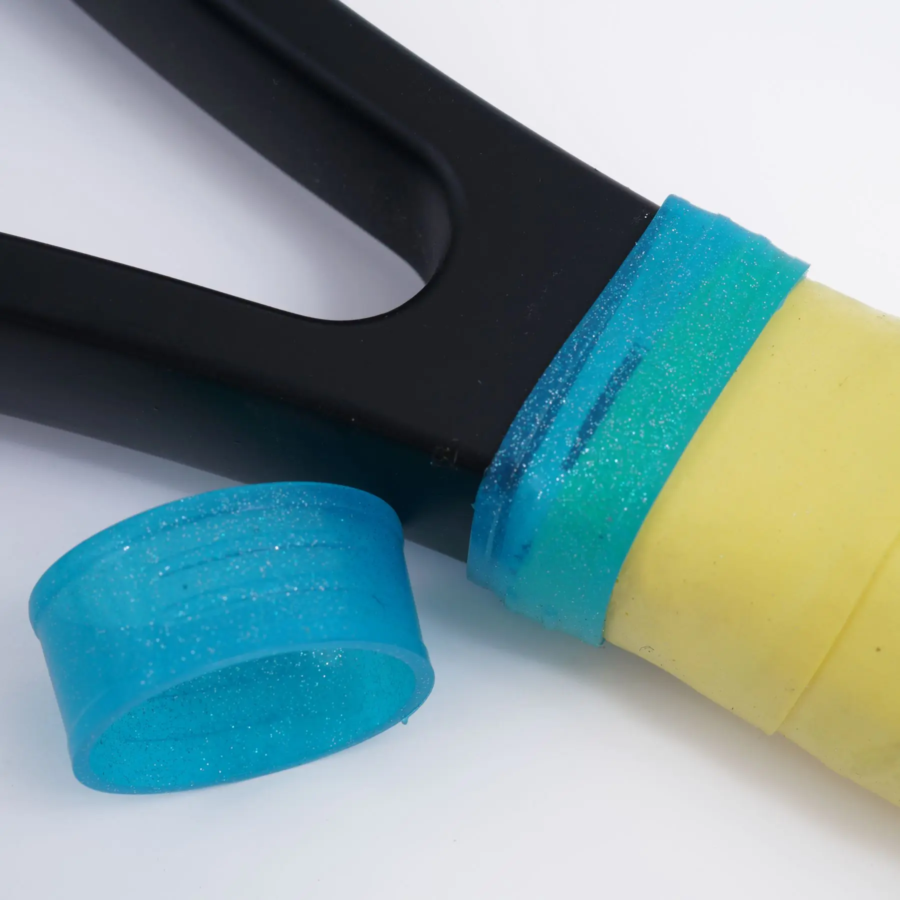 Tennis Racket Handles Silicone Rings 5 pcs Fixed Tennis Overgrips Sealing Rings Candy Color