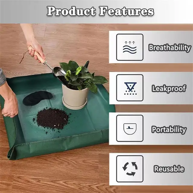 50 pièces Pot de fleur trou maille Pad respirant bonsaï maille Drainage écrans bonsaï Pot bas grille tapis Drainage maille trou écran 4