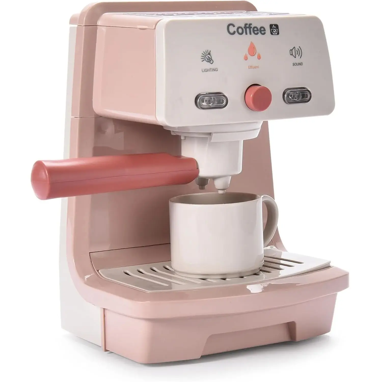 Coffee Maker Toy, Interactive Simulation, Light & Sound Effects, Perfect for Pretend Play