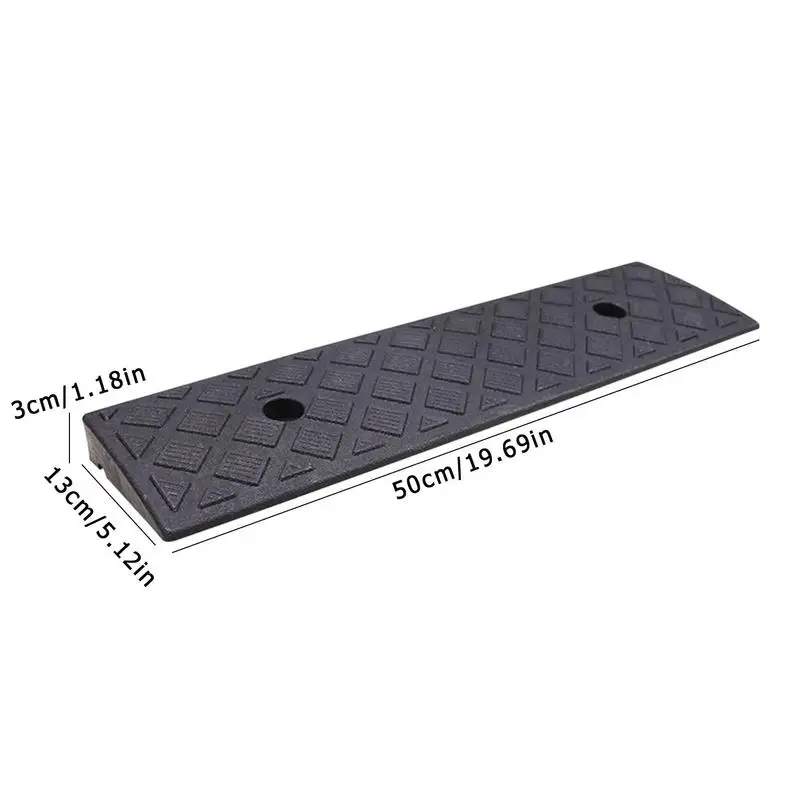 Vehicle Ramps Step Mat Heavy Duty Home Threshold For Driveway Garage Ramp Non Slip Flooring Ramp Versatile For Scooters