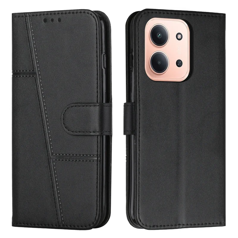 Deluxe Leather Flip Wallet Phone Case - Premium Protective Cover
