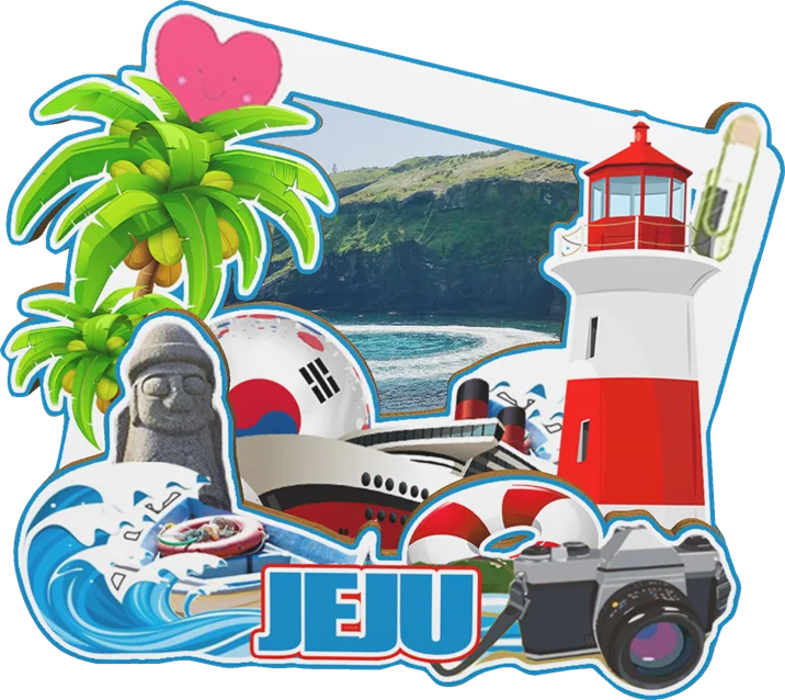 Decorative Magnets for Suwon Incheon Busan Jeju Seoul South Korea City Landmark Souvenirs 3D Wooden Fridge Stickers