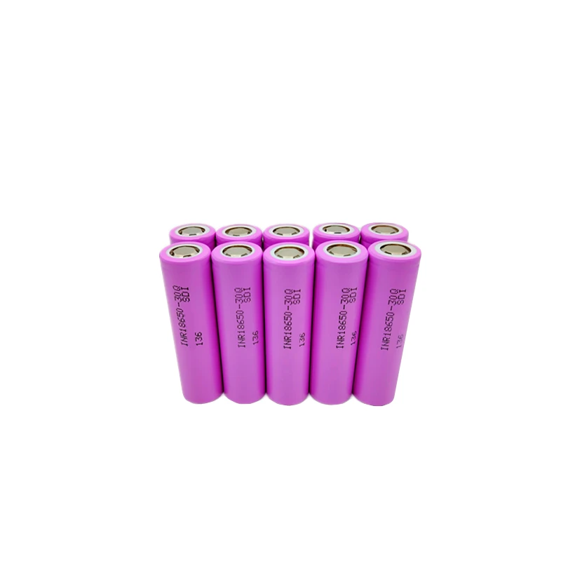 Batteria 18650 30Q 3.7V 3000mAh Batteria al Litio a Punta Piatta Multiuso Ricaricabile - immagine 4