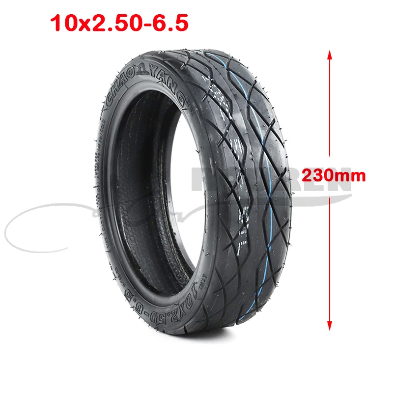 

10X2.50-6.5 tubeless Tires fits for 10 inches Electric Scooter 36V 48V Motor Hub Front or Rear Wheel Vacuum tyres
