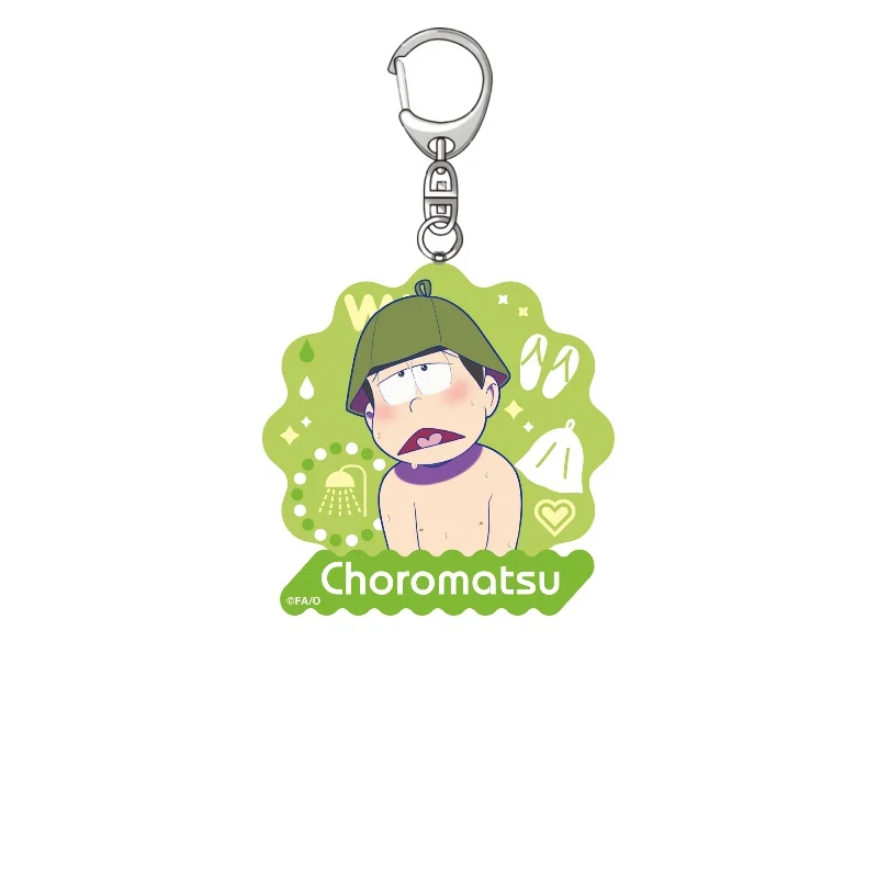 Anime Osomatsu-san Cartoon Figure Keychain and Bag Charm