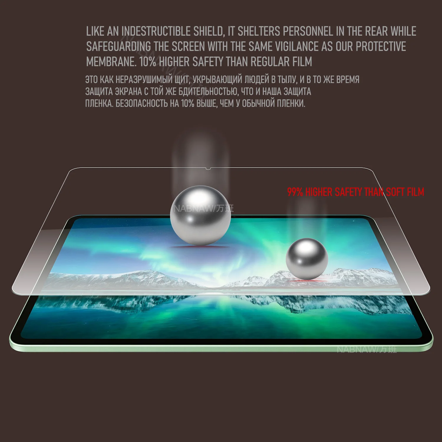 Premium Tempered Glass Screen Protector - 2-Pack, 13.2-inch HD Damage-Proof Guard