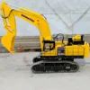 B-M PC1250 RC Excavator 1/8 Hydraulic RC Excavator Metal Heavy Engineering Excavator Model Adult Remote Control Car Toy 2