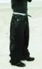 American Gothic Skeleton Pattern Jeans Men's Y2K Street Explosion Hip Hop Harajuku Loose and Versatile High Waist Wide Leg Pants 1