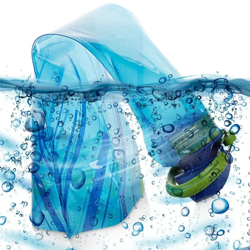 Portable Ultralight Foldable Water Bag 700ml Water Bottle Pouch Outdoor Sport Supplies Hiking Running Soft Flask Water Bottle