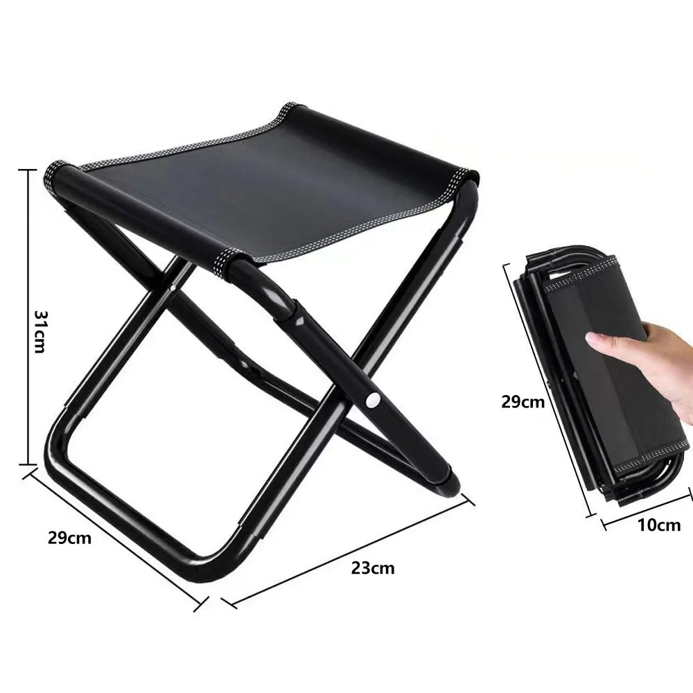Camping Outdoor Aluminum Chair Portable Folding 6