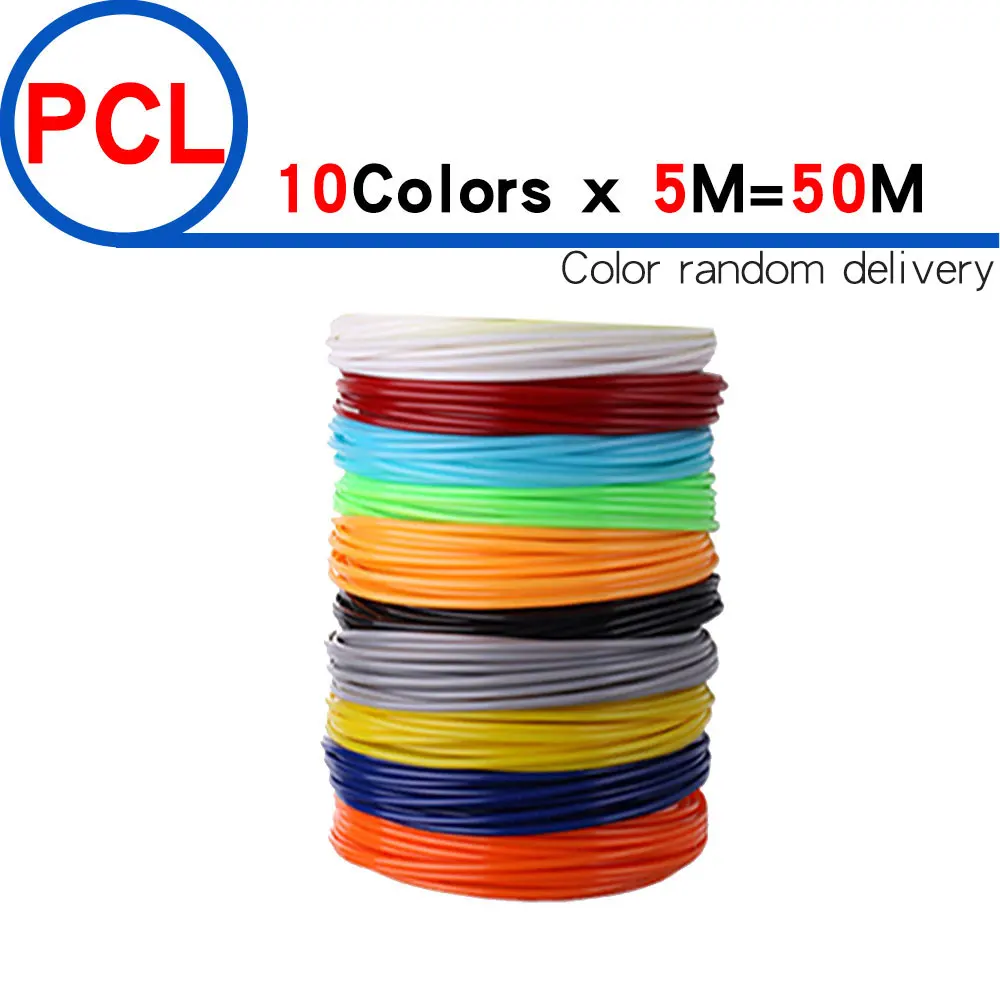 PCL Filament, Low Temperature 3D Pen Filament 1.75MM,Suitable For Low  Temperature 3D Pen, Bright Colors, No Repetition - AliExpress