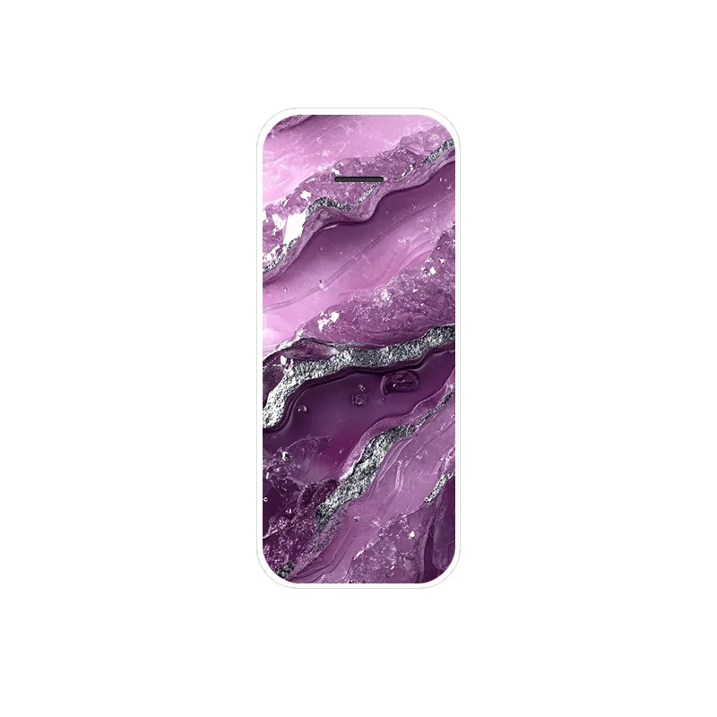 Luxury Marble Painted Clear Silicone Case - Soft Protective Cover
