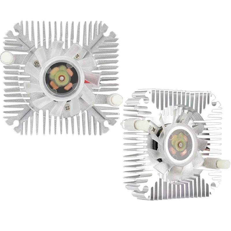 

2 Piece / Lot 12V High Power Led Aluminum PC GPU VGA Video Card Heatsink Raditor with Fan Hole Distance 55mm 2PIN