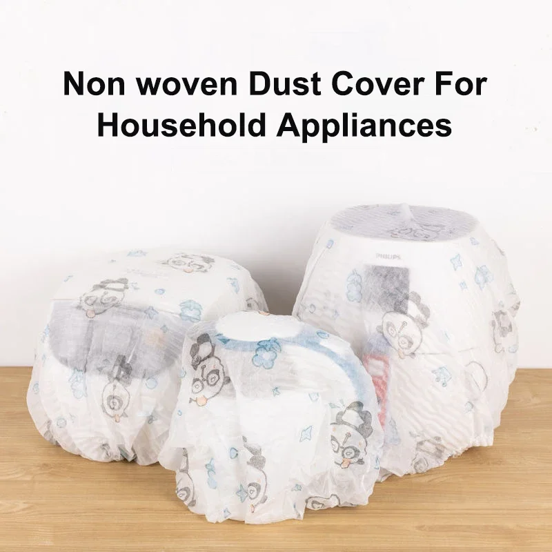 Disposable Household Appliances Dustproof Cover 10/20/30Pcs Cartoon Pattern Fan Rice Cooker Microwave Oven