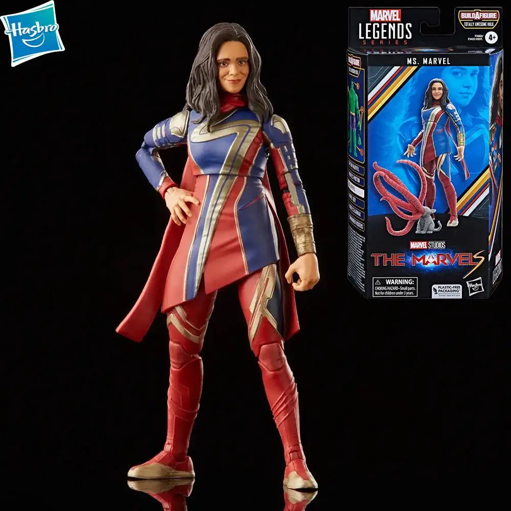 

Hasbro Marvel Legends The Marvels Ms. Marvel (Totally Awesome Hulk Baf) 6 Inch Action Figures Toy Model Gift Collectibles New