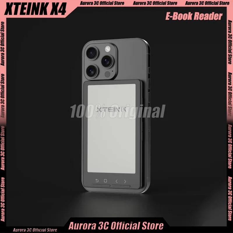 XTEINK X4 電子書籍リーダー インクスクリーン 4.3 インチ 磁気