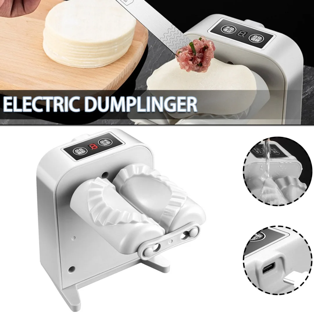 

Dumpling Mould Pressing Dumpling Skin Mould Automatic Electric Dumpling Maker Machine Automatic Manual Accessories Kitchen Tool