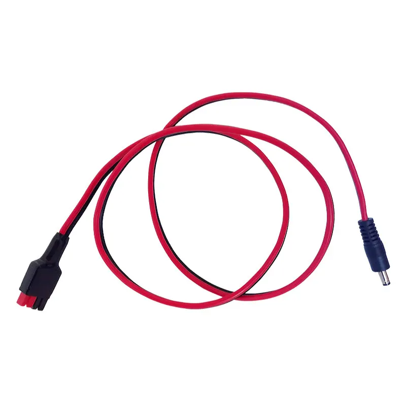 앤더슨-DC5521 커넥터, 에너지 저장 배터리 연결 케이블, 14AWG 배터리 전원 공급 장치, 1m 케이블, 45A 앤더슨-DC5MM