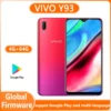 VIVO Y93 Smartphone Global firmware 4GB RAM 64GB ROM Android 8.1 6.2'' 13MP+2.0MP Camera Dual SIM used phone 1