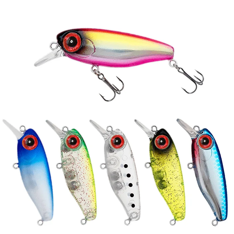 

1PCS Minnow Lure 3.5cm 2.7g Topwater Hard Bait Wobbler Jig Bait Crankbait Carp Striped bass Pesca Fishing tackle SwimBait